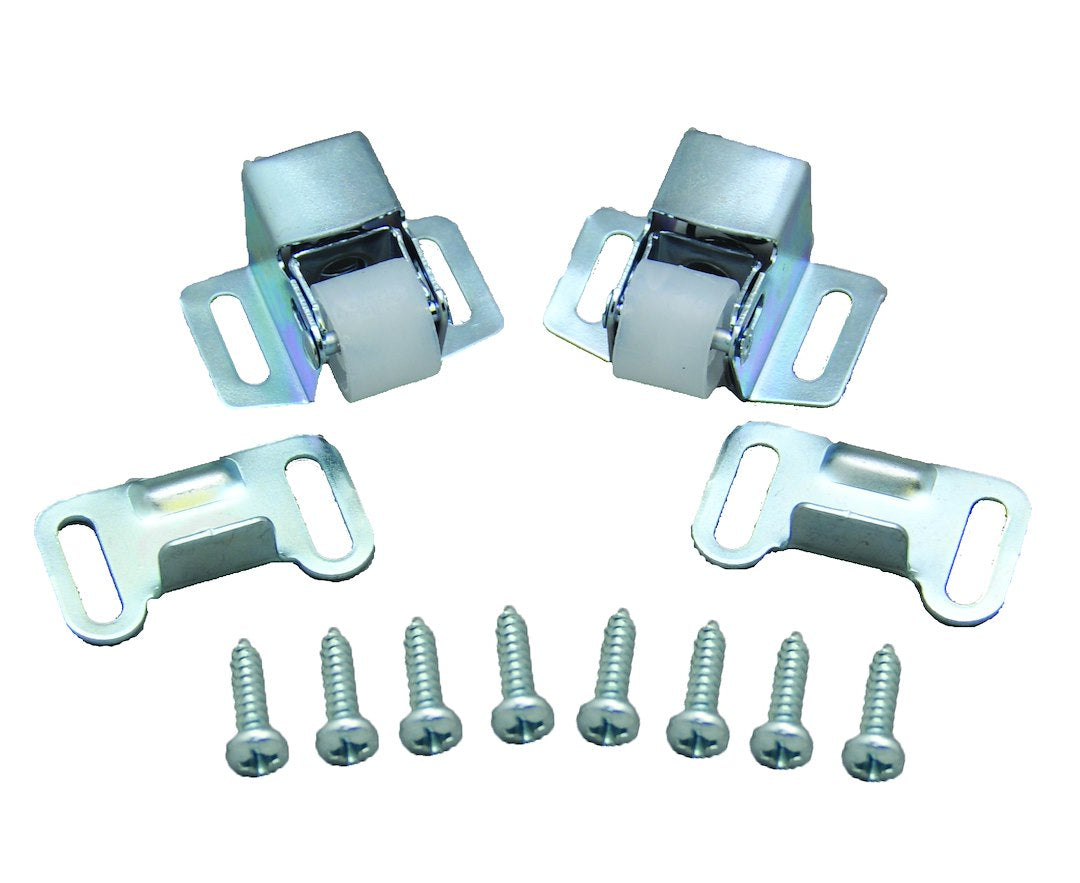 AP Products 2-Pack 3/8 inch Roller Catches for Doors and Cabinets