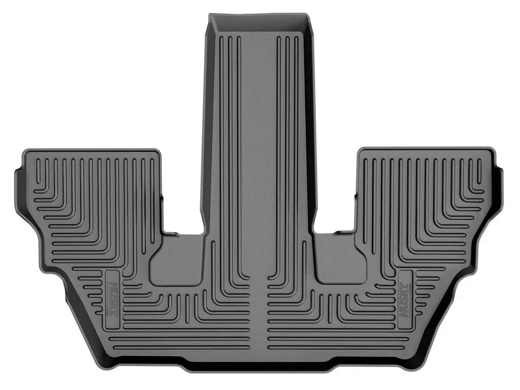 HUSKYLINER X-ACT 3rd Seat Floor Liner - Front & Center Fit for Enhanced Vehicle Protection