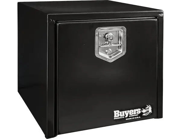 Buyers Products Toolbox 18Hx18Dx18L SST T-Handle Black - Durable Storage Solution