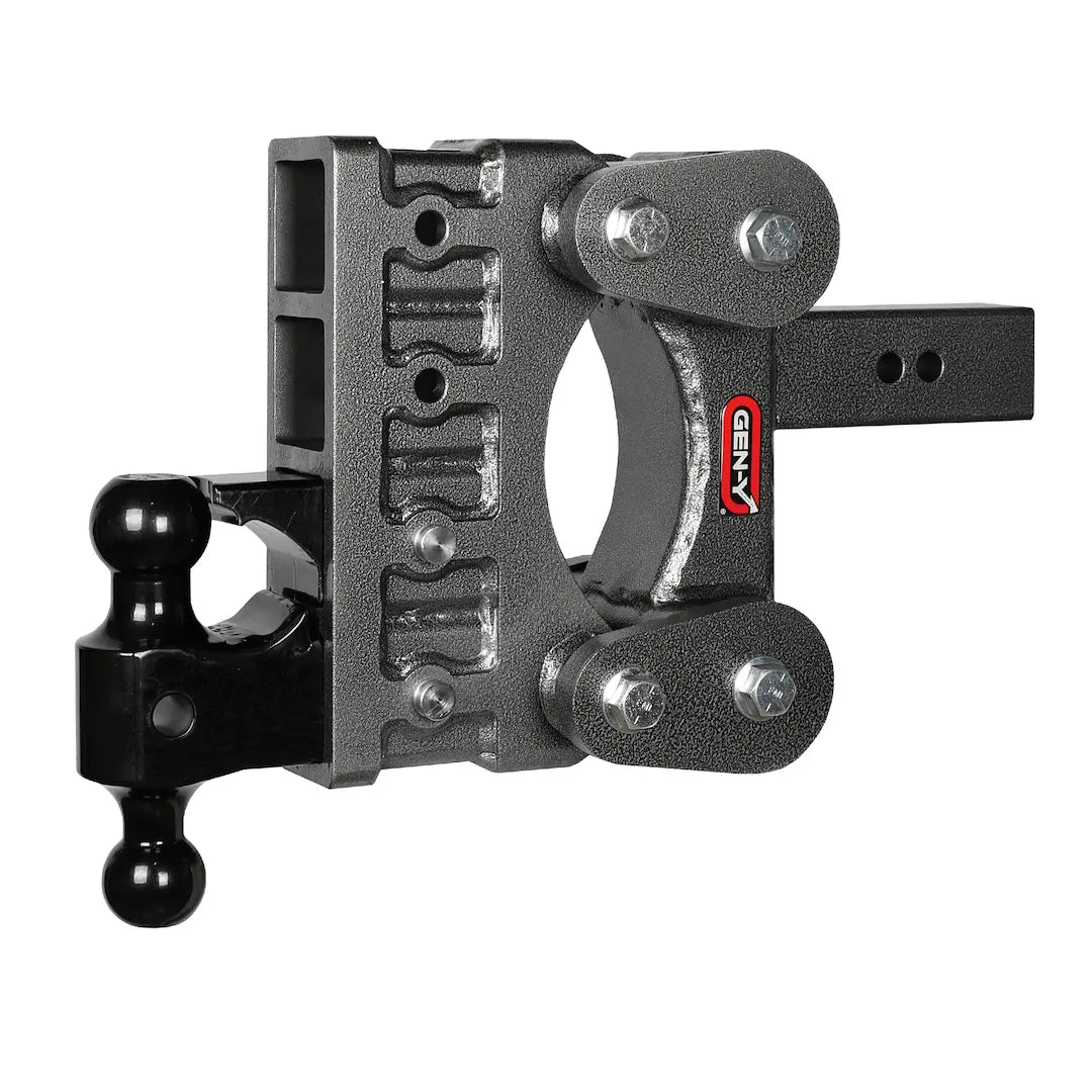 GEN-Y HITCH The Boss Torsion-Flex 2.5-Inch Shank, 6-Inch Drop