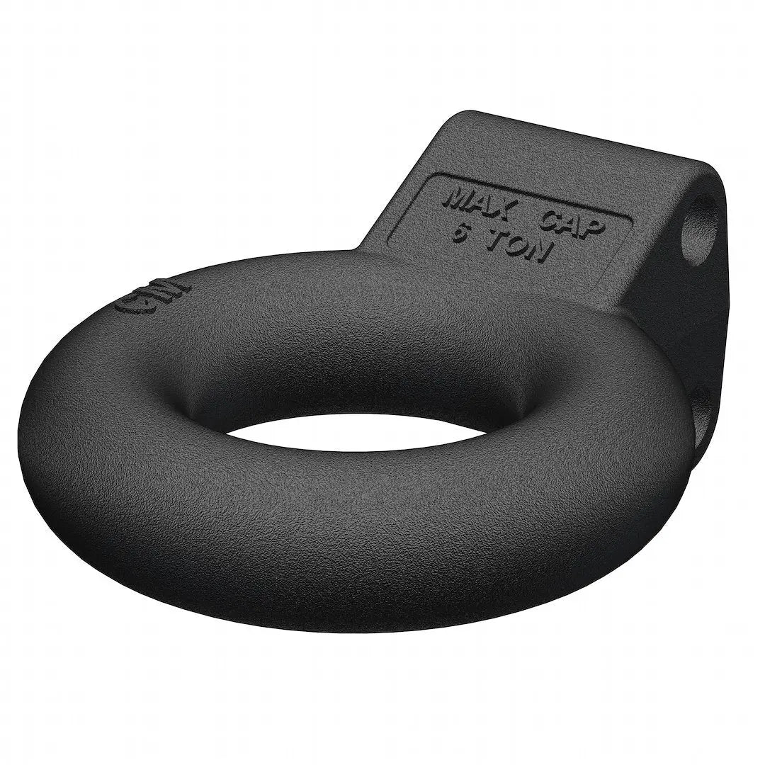 CURT Manufacturing Adjustable Lunette Eye (Part Number 48601) for Heavy-Duty Towing