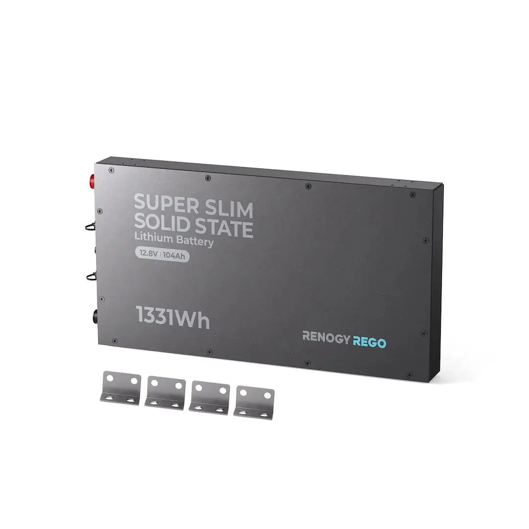 Renogy 12V 104Ah Super Slim Lithium Iron Phosphate (LFP) Battery