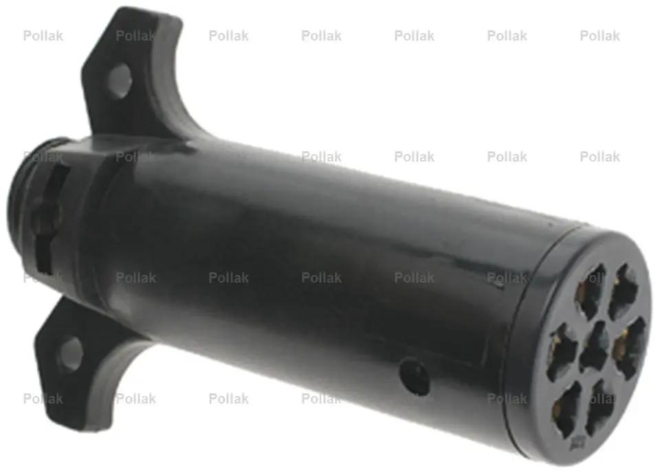 Pollak 7-Way Connector Plug - Reliable Trailer Wiring Solution by POLLAK