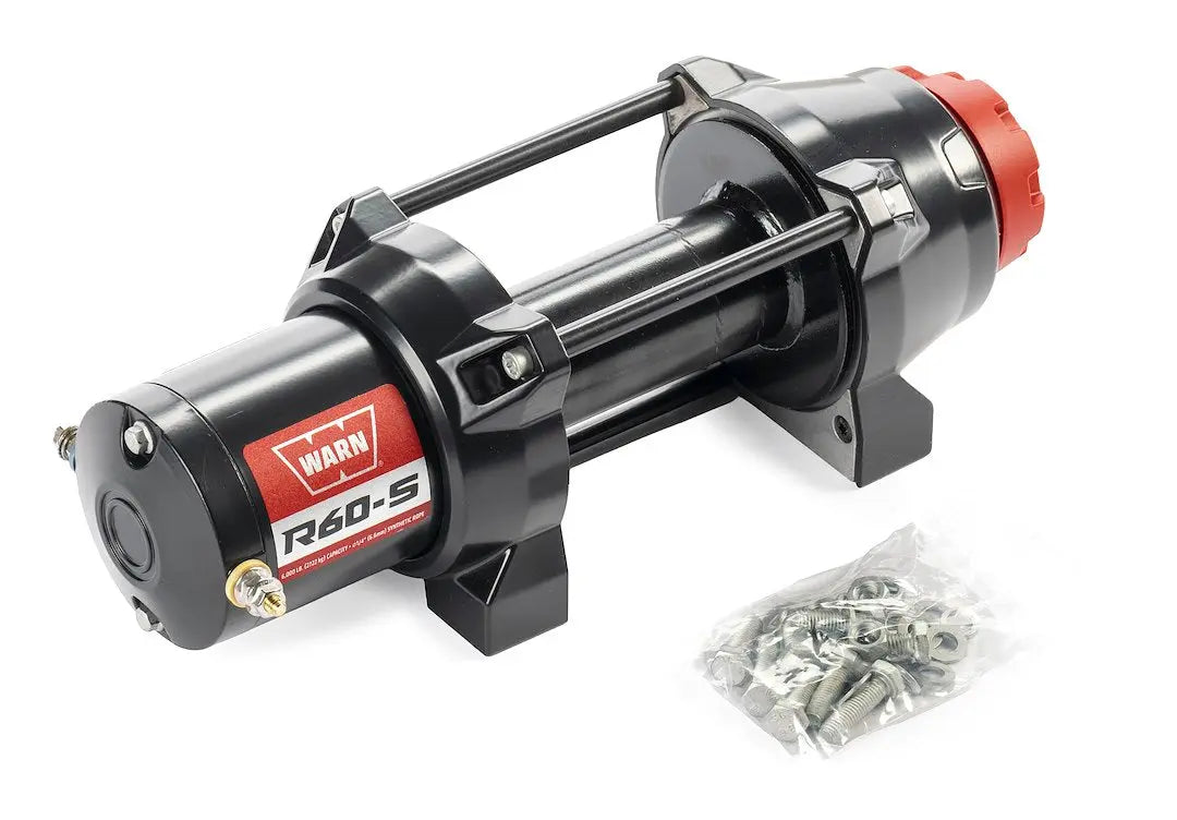 WARN Industries S/P Winch Assembly R-60 - Heavy-Duty Off-Road Winch for Utility Vehicles