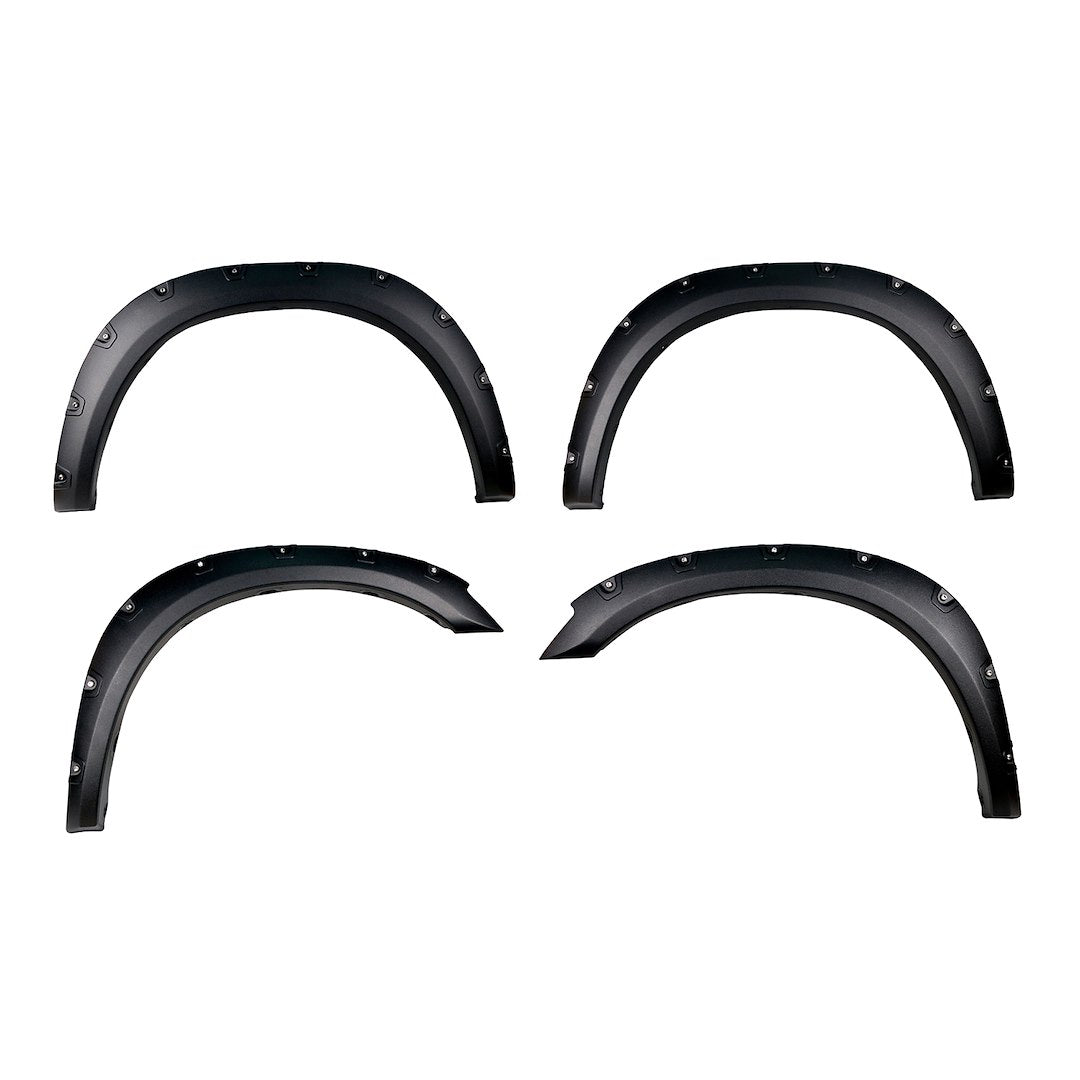 TrailFX TFD3004T Pocket Style Flare Texture Set of 4 for Ram 2500 and 3500 (2012-2016)