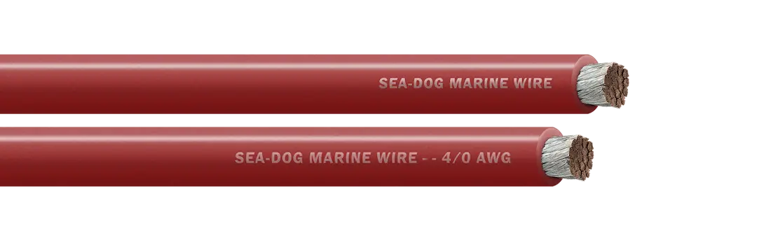 Sea Dog 8041020 4/0 AWG Red Battery Cable - 25 Feet