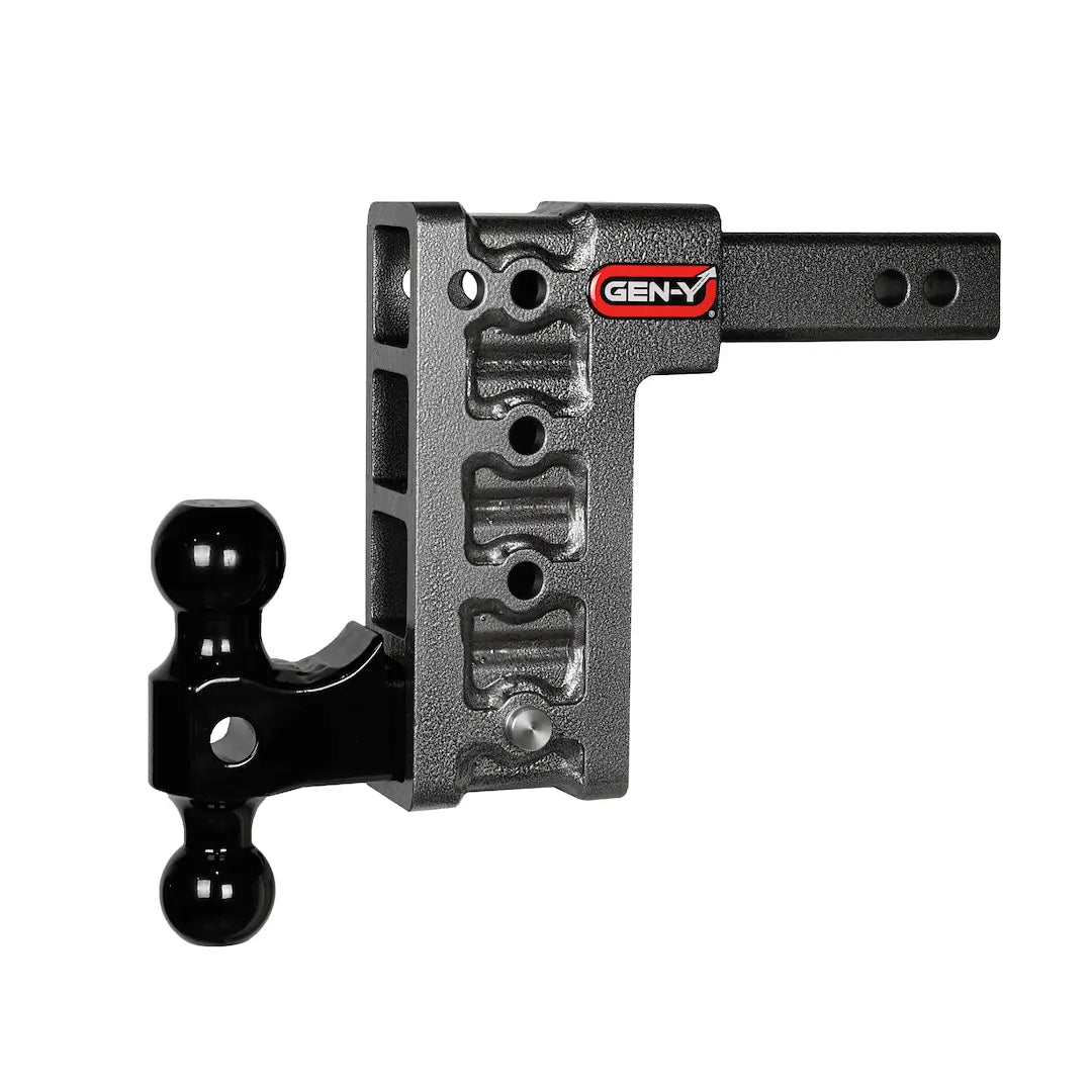 GEN-Y HITCH Mega-Duty 2-Inch Shank with 7.5-Inch Drop, 2,000 lbs Tongue Weight