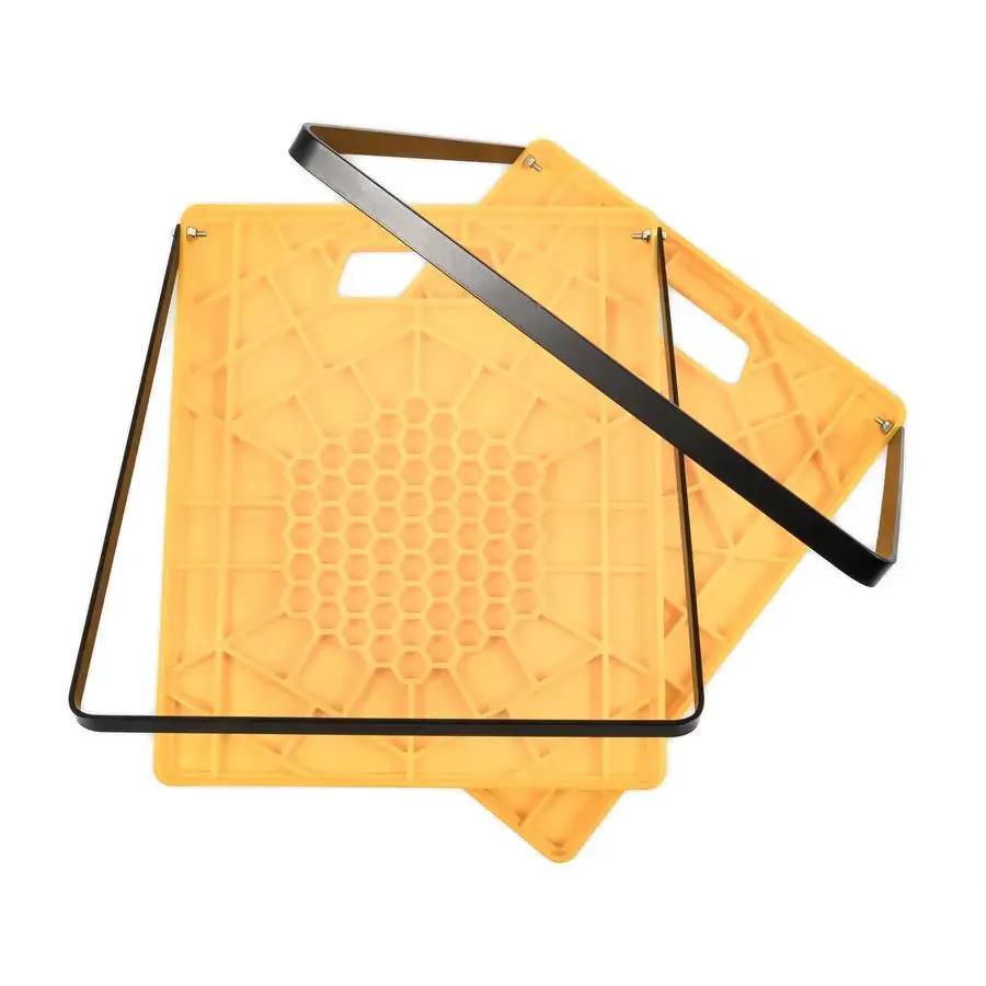 Camco Large Stabilizer Jack Pad - Heavy-Duty Support for RV and Trailer Leveling by CAMCO