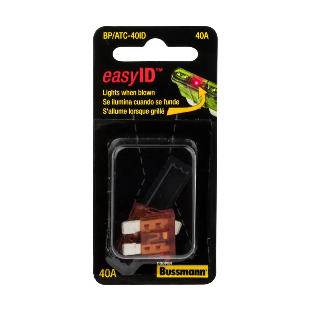 BUSSMANN BPATC40ID 2-Pack Easy ID Fuse for Reliable Circuit Protection