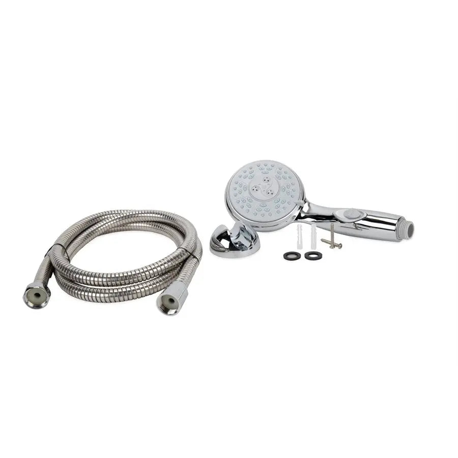 Camco Shower Head Kit Chrome - Easy Install, Durable Bathroom Upgrade