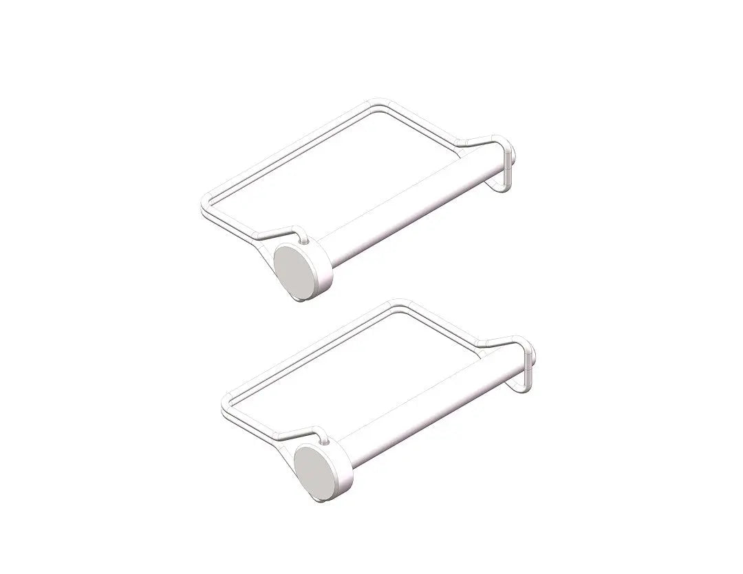 Husky Towing 33052 1400KBS Clip-Type Bar Retaining Pin for Towing Equipment