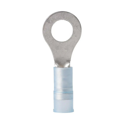 ANCOR Nylon Ring Terminal 16-14 Gauge, 1/4 Inch Stud, Pack of 25
