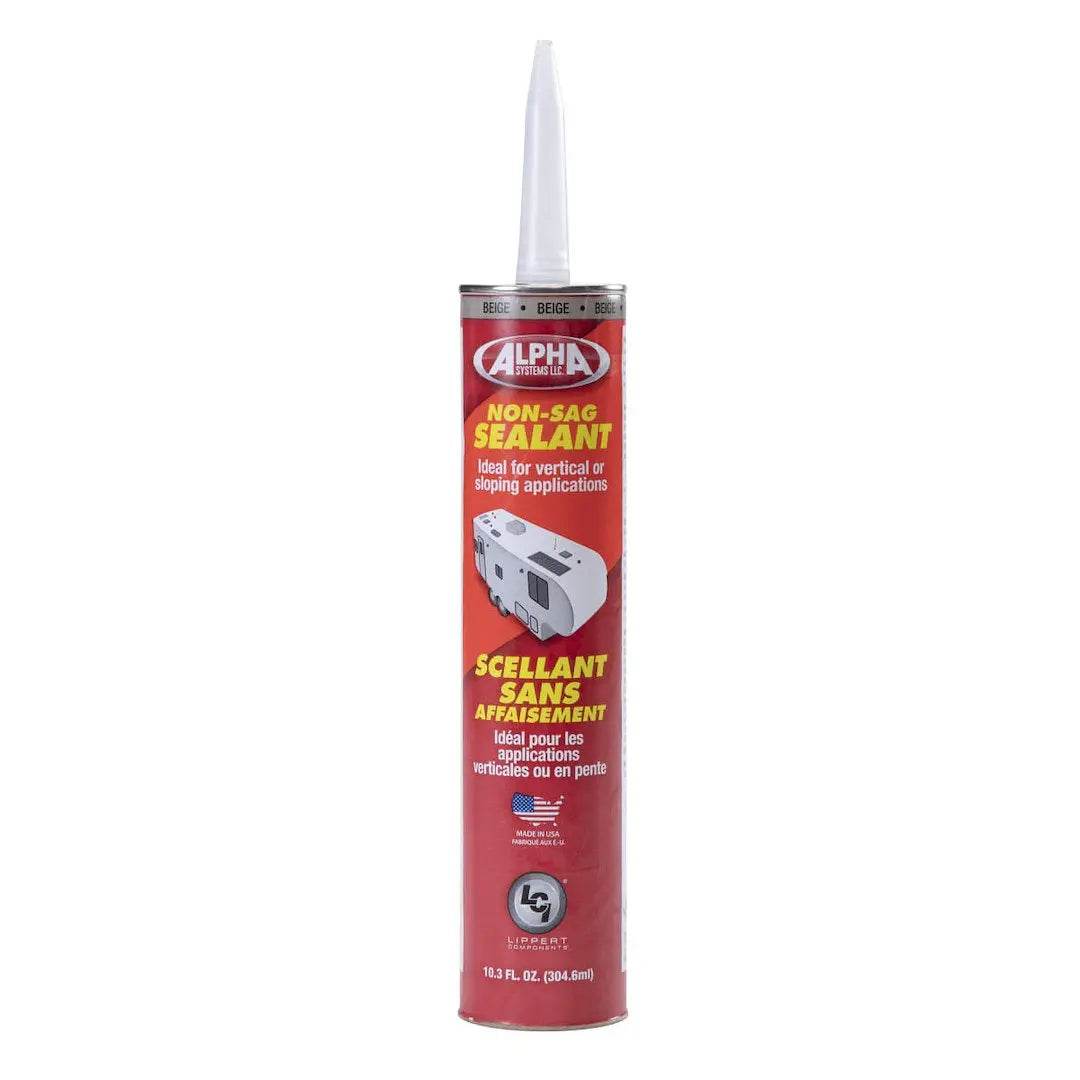 Lippert Comp 862160 1010 Beige UPC Non-Sag Sealant for RV and Trailer Applications