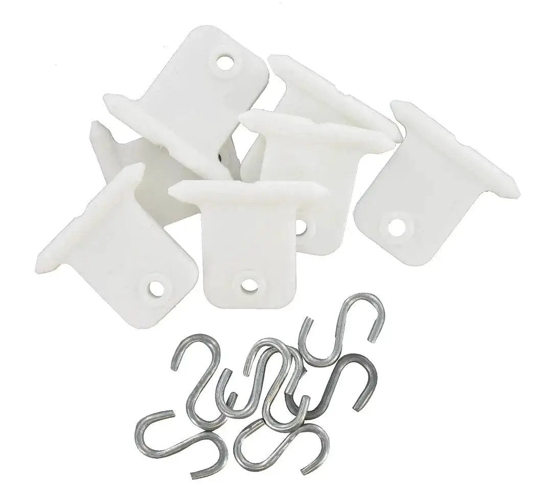 Valterra LLC A77045 White Awning Accessory Hangers for Camper and RV by VALTERRA LLC