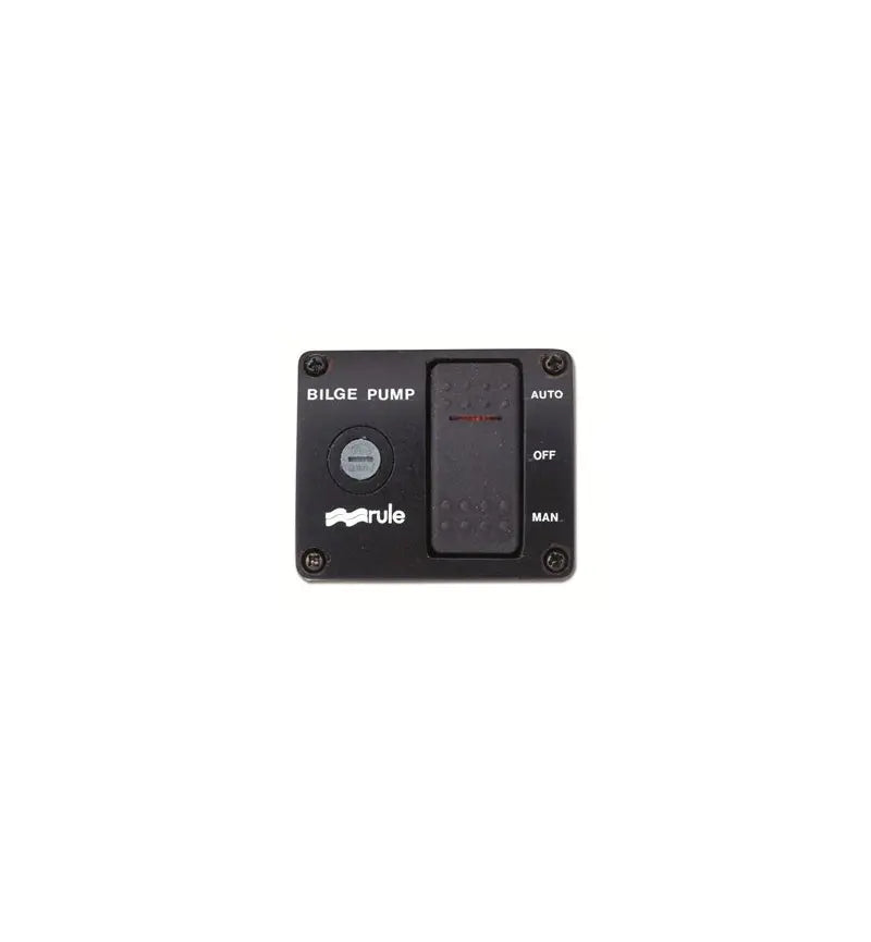 RULE Deluxe Rocker Switch 12V - Reliable Marine Power Control