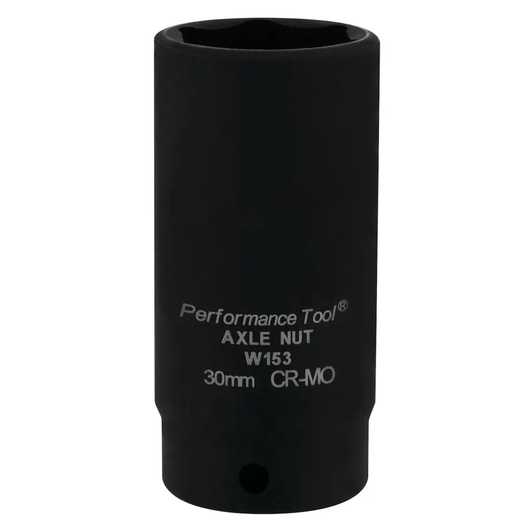 Perform Tool W153 30mm Axle Nut Socket for Heavy-Duty Vehicle Maintenance