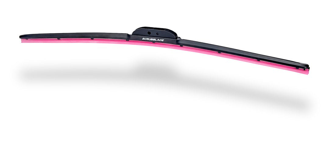 Scrubblade CBP1600 16-Inch Pink Silicone Shadeblade for Professional Cleaning