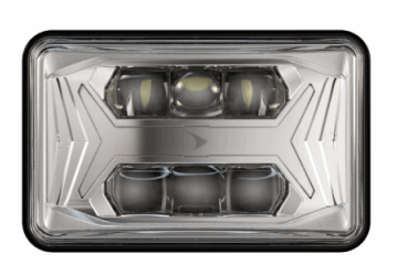 JW Speaker 8800-LB-12/24 DOT/ECE RHT Chrome LED Headlight - Model 0562031