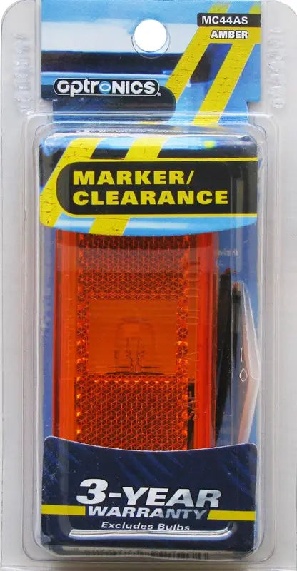 Optronics MC44AS Amber 2-Wire Motorcycle Turn Signal Light