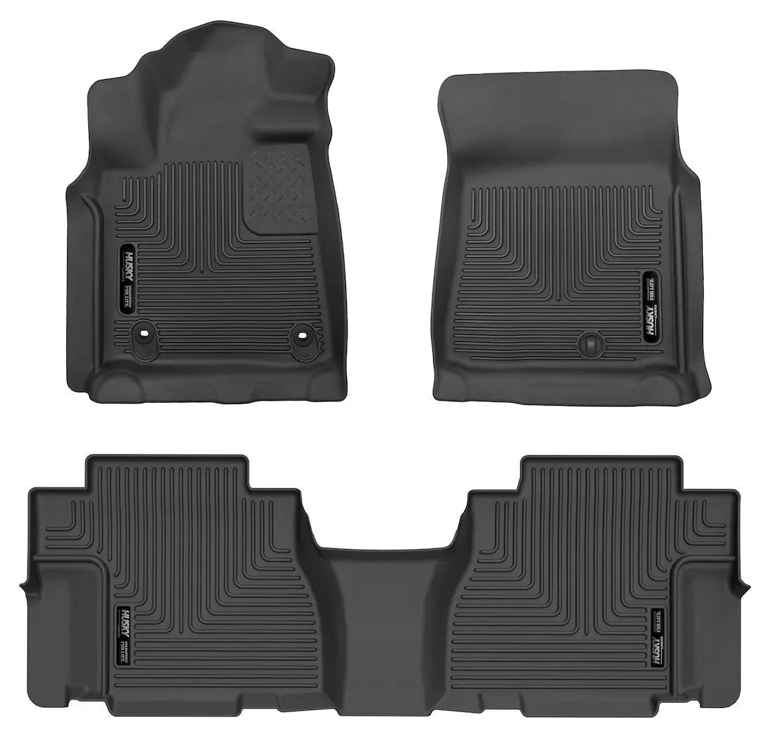 Husky Liners Front & 2nd Seat Floor Liners - Durable Protection for Your Vehicle