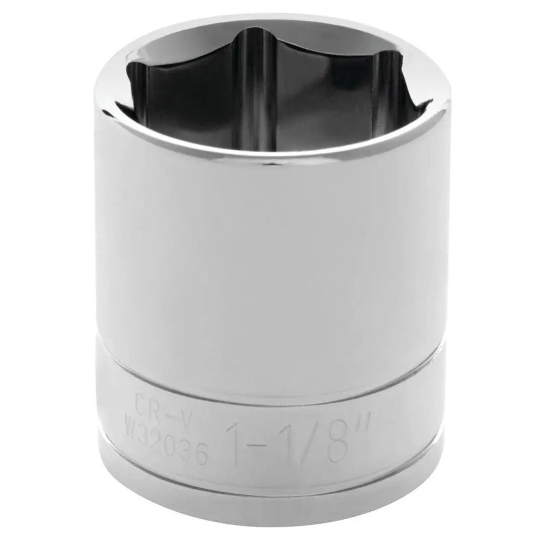 Perform Tool W32036 1-1/8 Inch Socket for Heavy-Duty Applications