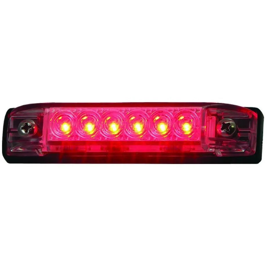 T-H Marine 4' Red Slim Line LED - Part Number LED51803DP