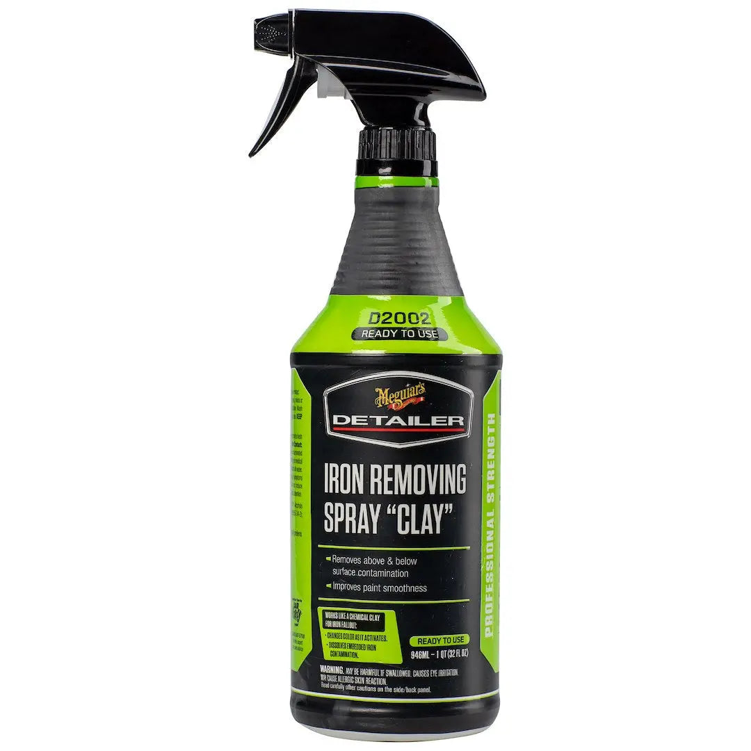 Meguiar's Wax DRTU200232 Iron Removing Spray Clay - 32 oz for Automotive Detailing