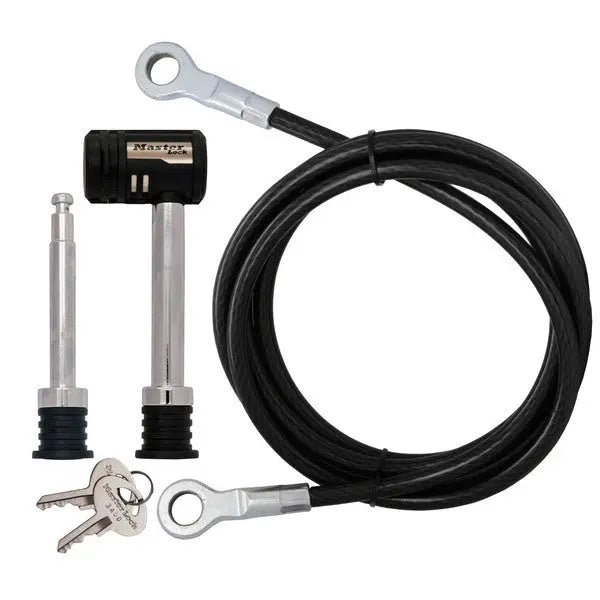 Master Lock 1470DAT 5/8-inch & 1/2-inch Lock with 8-foot Cable