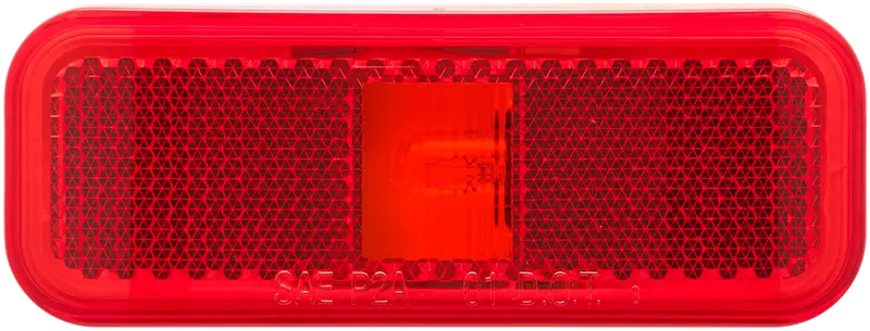 OPTRONICS MC44RBP Rectangular Clearance Light - Red