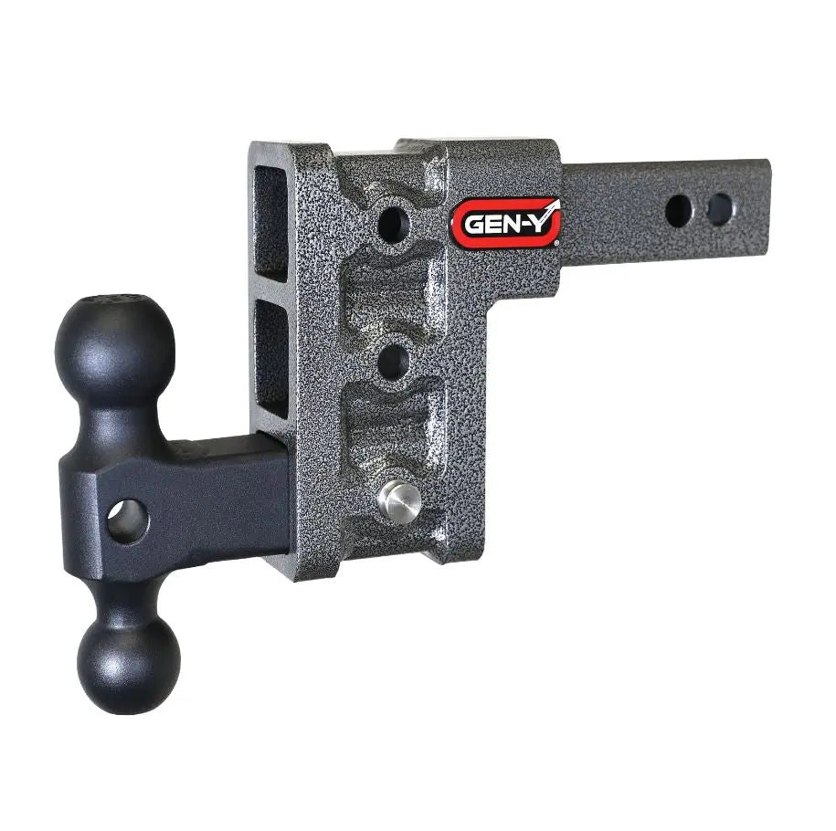 GEN-Y Hitch Mega-Duty 2-inch Shank with 5-inch Drop for 1.5K Towing Capacity