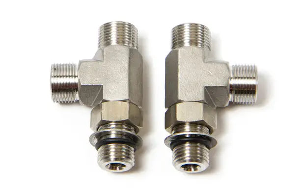 Seastar HF6006 Orb Fitting Kit Vertical Tee Stainless Steel