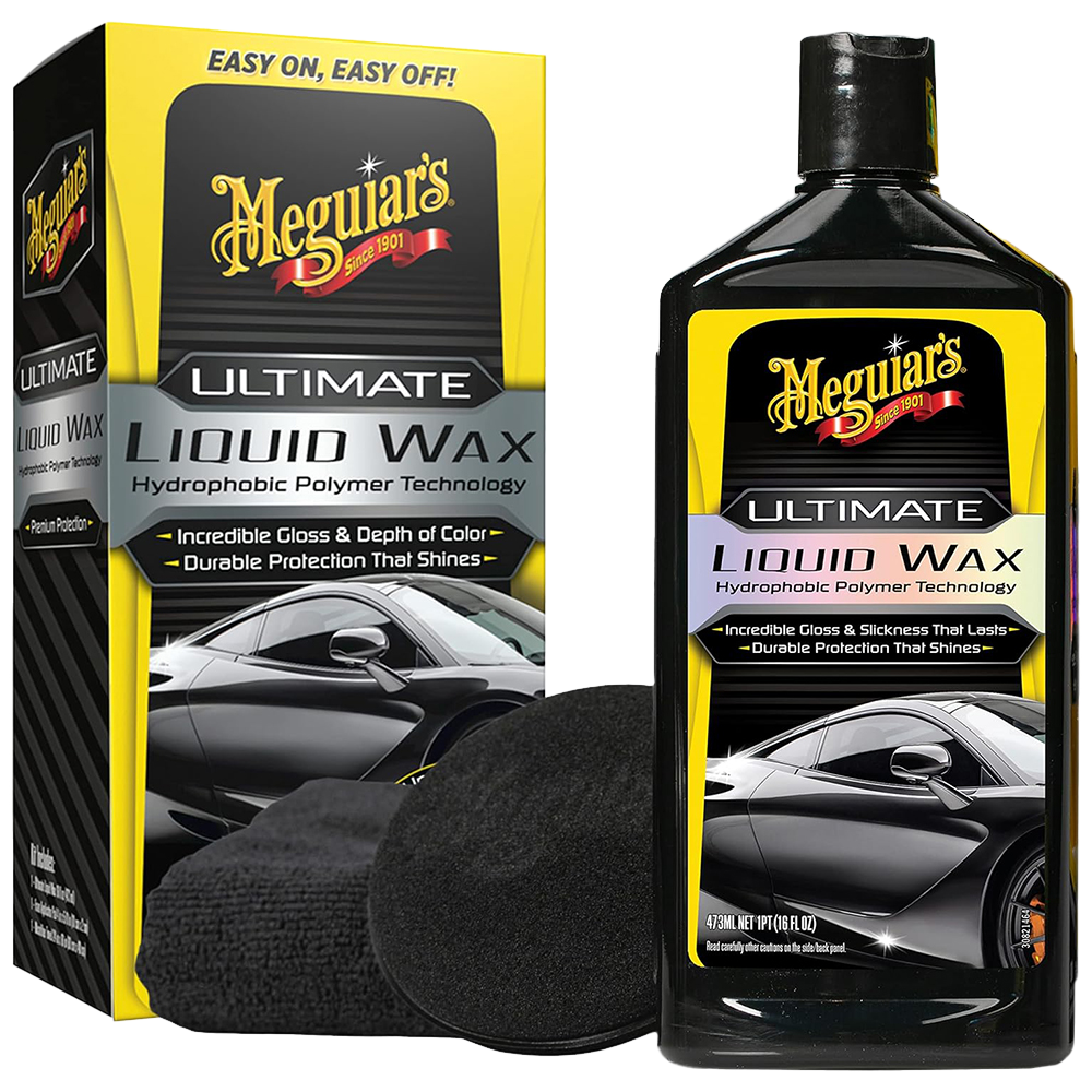 Meguiars Wax Synthetic Liquid Wax - 16 Ounce for Superior Car Paint Protection