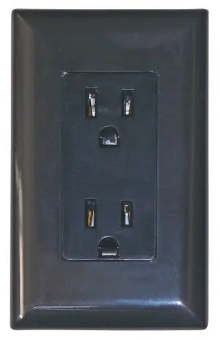 Valterra LLC WDR15BK Black Speed Receptacle - Durable RV Power Connector