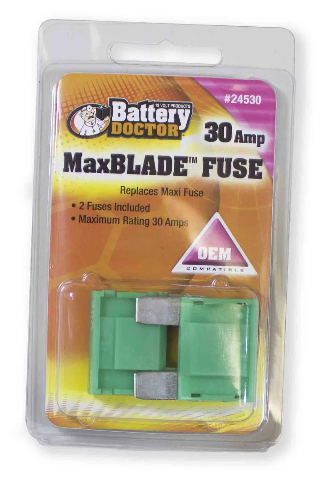 WIRTHCO Max Blade Fuse - 30 Amp for Reliable Circuit Protection
