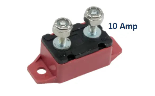 EGIS MOBILE Short Stop Breaker 10 Amp Marine Circuit Breaker (Part #473010)