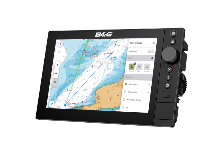 B&G USA ZeusSR10 USCMAP NOSONAR Marine Autopilot System Part 0016021001
