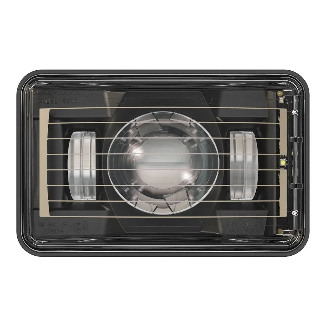 JW Speaker 8800H EV2 12/24V HB SAE/ECE Headlight - Black Housing
