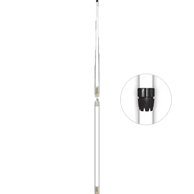 DIGITAL ANTN 532VWRS VHF Antenna, 16 Feet, 10 dB, White with Rupp Mount