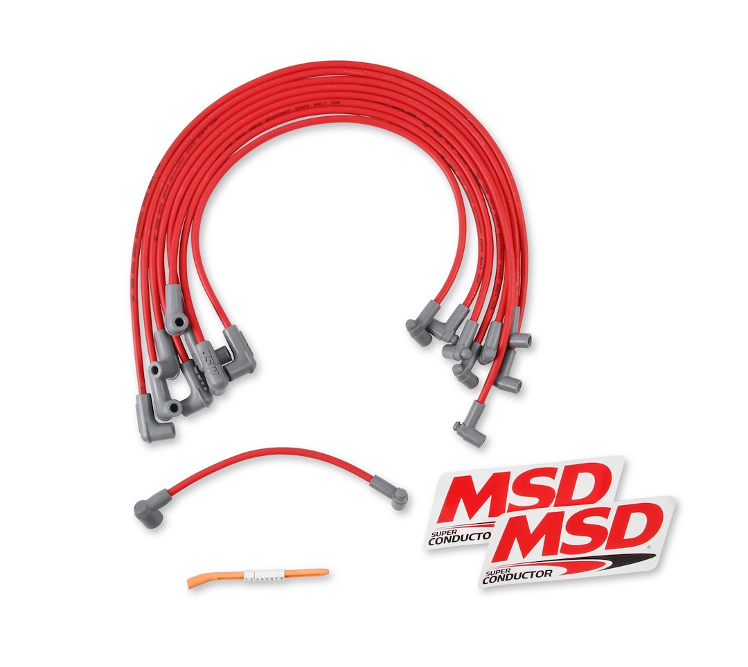 MSD Co. HEI Wire Set for Chevrolet SB 8.5mm - Reliable Ignition System Upgrade