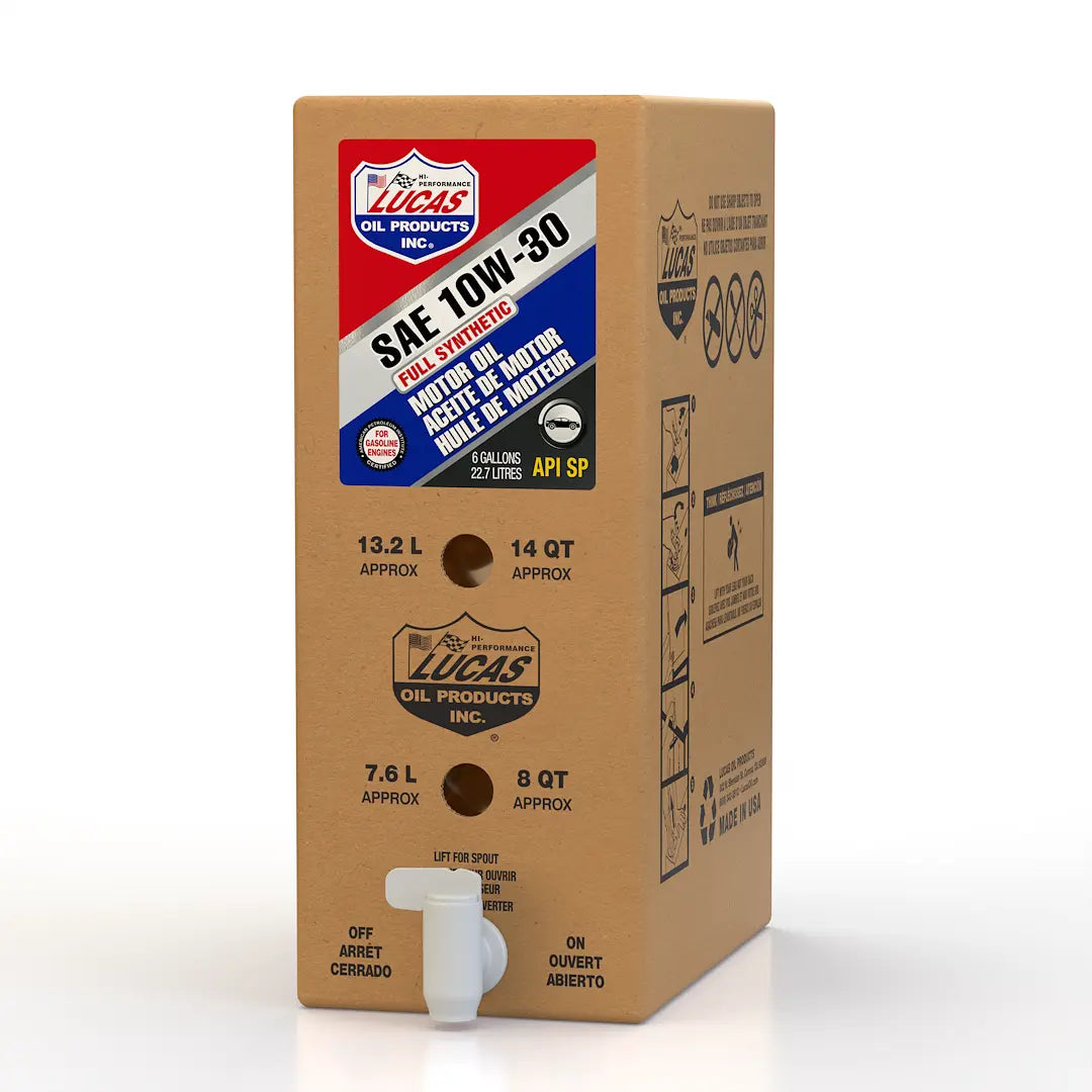 Lucas Oil Synthetic SAE 10W-30 API SN Plus Motor Oil - Part Number 18013