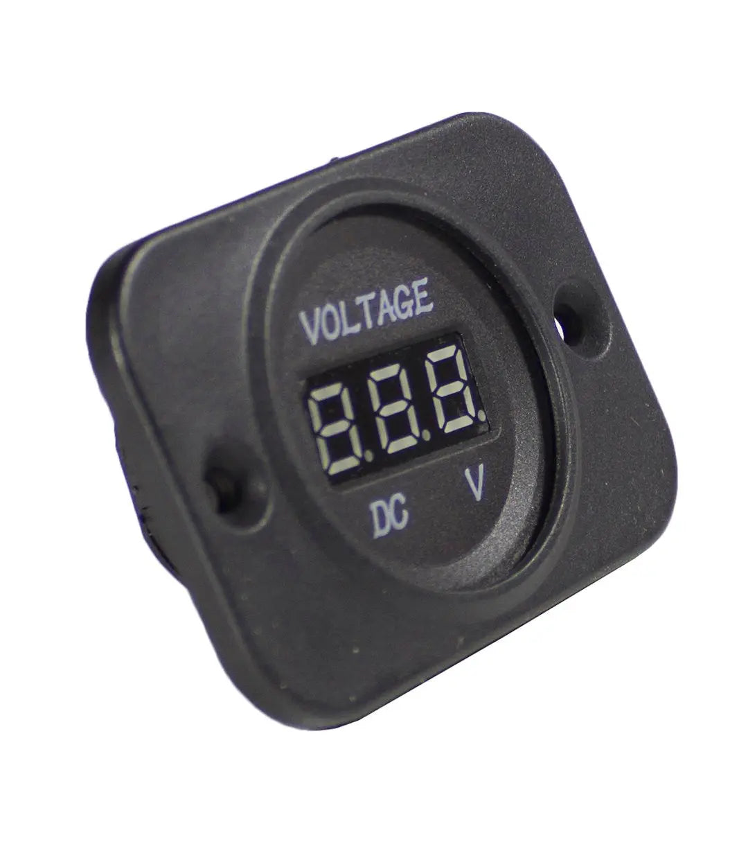 Wirthco DC Digital Voltage Meter (Part #20600) for Accurate Voltage Measurement