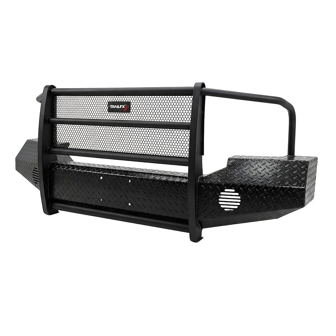 TrailFX FX3002A Full Replacement Front Bumper for 2005-2007 Ford F-250 and F-350 Super Duty