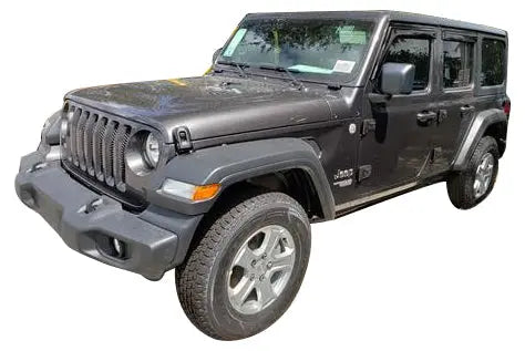 TrailFX T844250H Window Visors for Jeep Wrangler and Gladiator (2018-2023)