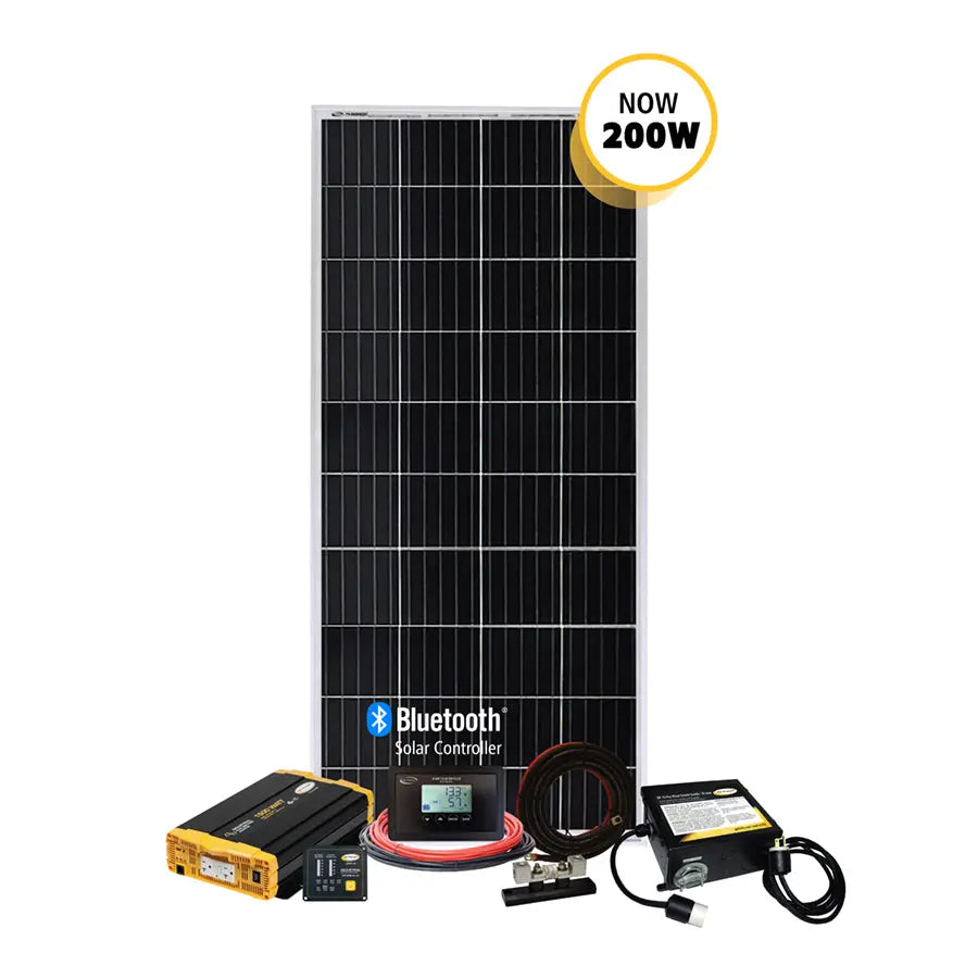 GO Power Weekender ISW 200 Watt Solar Kit – Reliable Off-Grid Power Solution