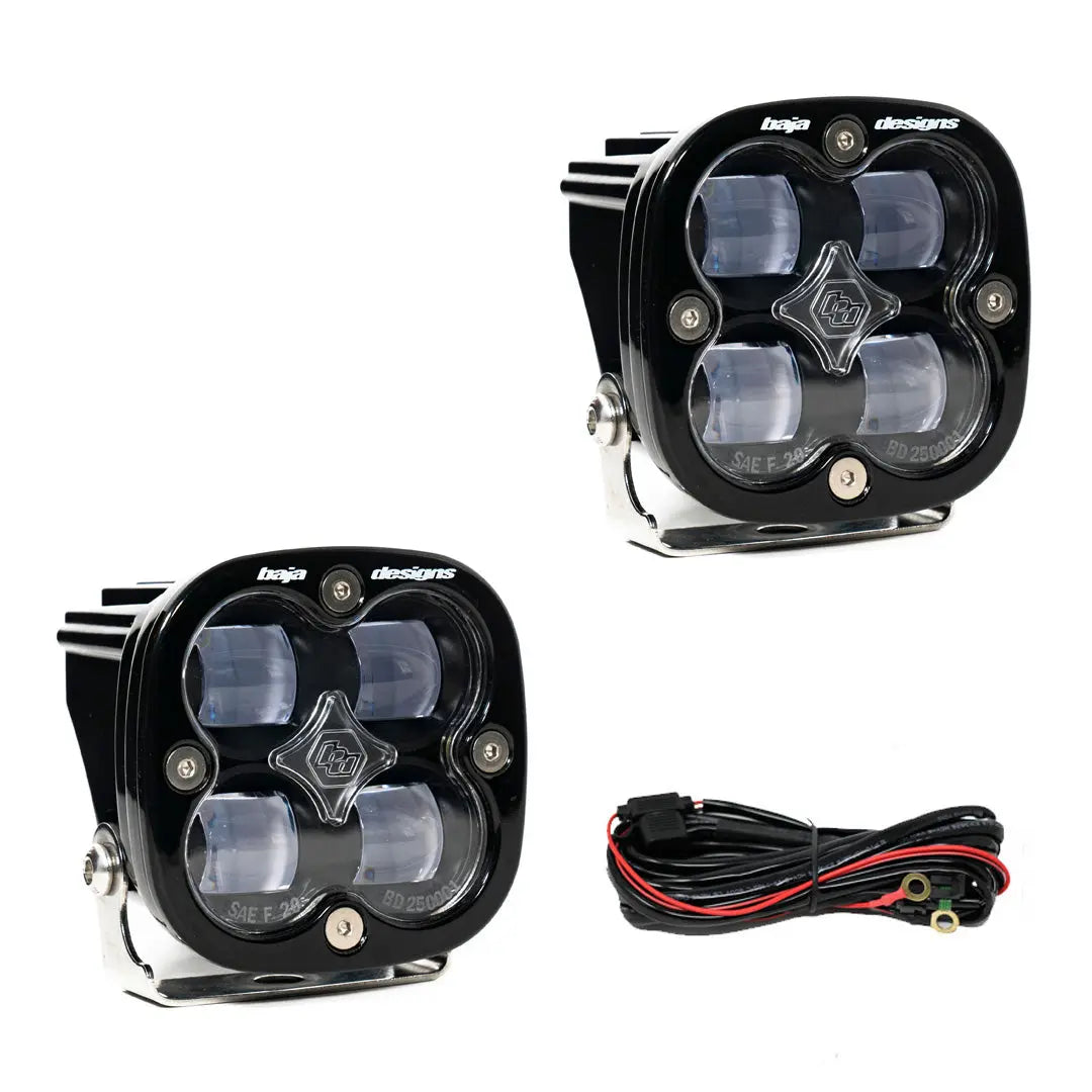 Baja Designs Squadron SAE Pair LED Spotlights - Part Number 257801