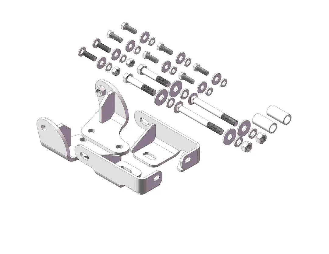 Husky Towing Customer Bracket Kit for 2014-2023 Ram 2500