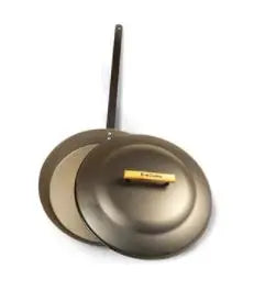 Greenfield Big Daddy Skillet Lid - Durable Cast Iron Cover for Heavy-Duty Cooking