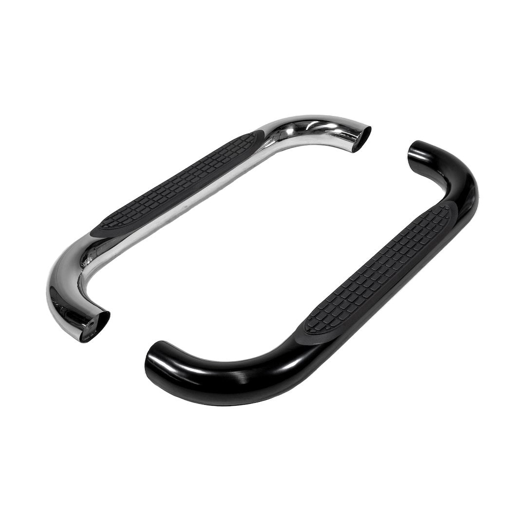 TrailFX 3' Round Side Bar with PSS and Black Finish – Model G5008