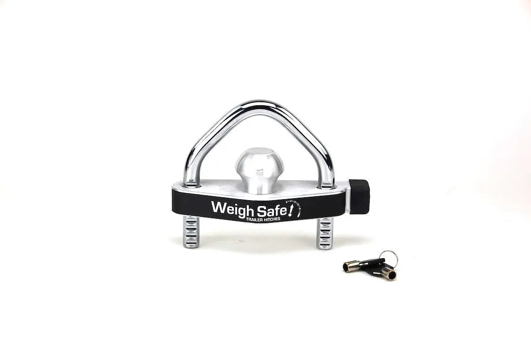 Weigh Safe Adjustable Ball Coupler Lock - Reliable Trailer Hitch Security