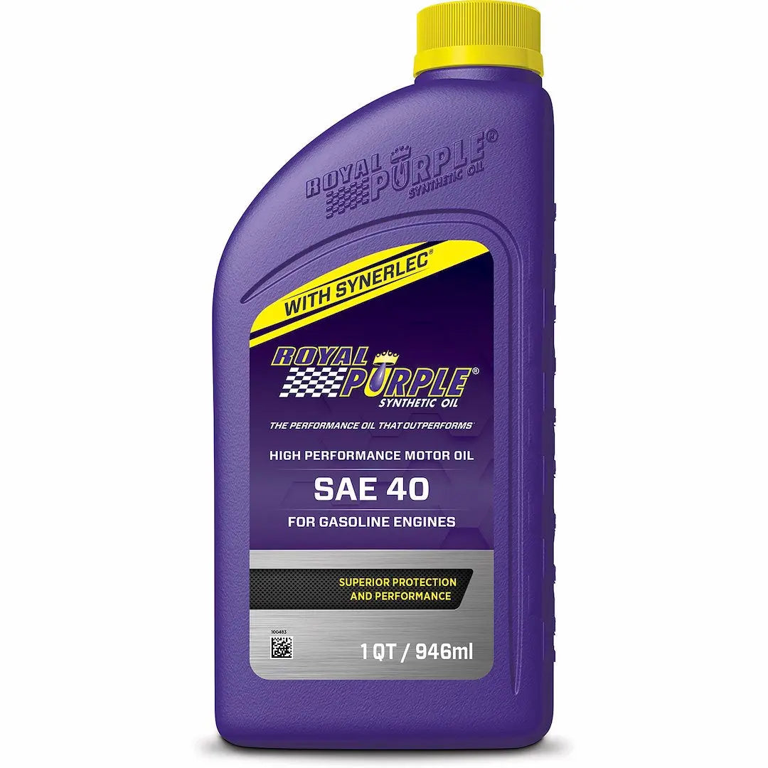 Royal Purple HD SAE 40 Motor Oil Quart Bottle (Part #01040)
